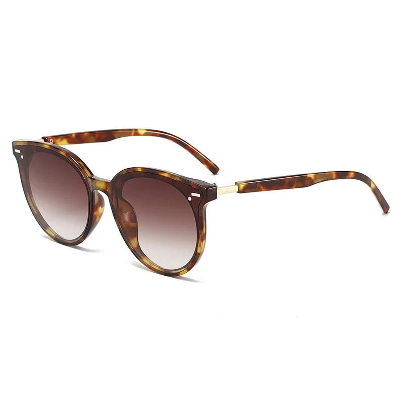 Round frame Midea sunglasses coated UV400 sunglasses sunglasses fashion glasses 3459