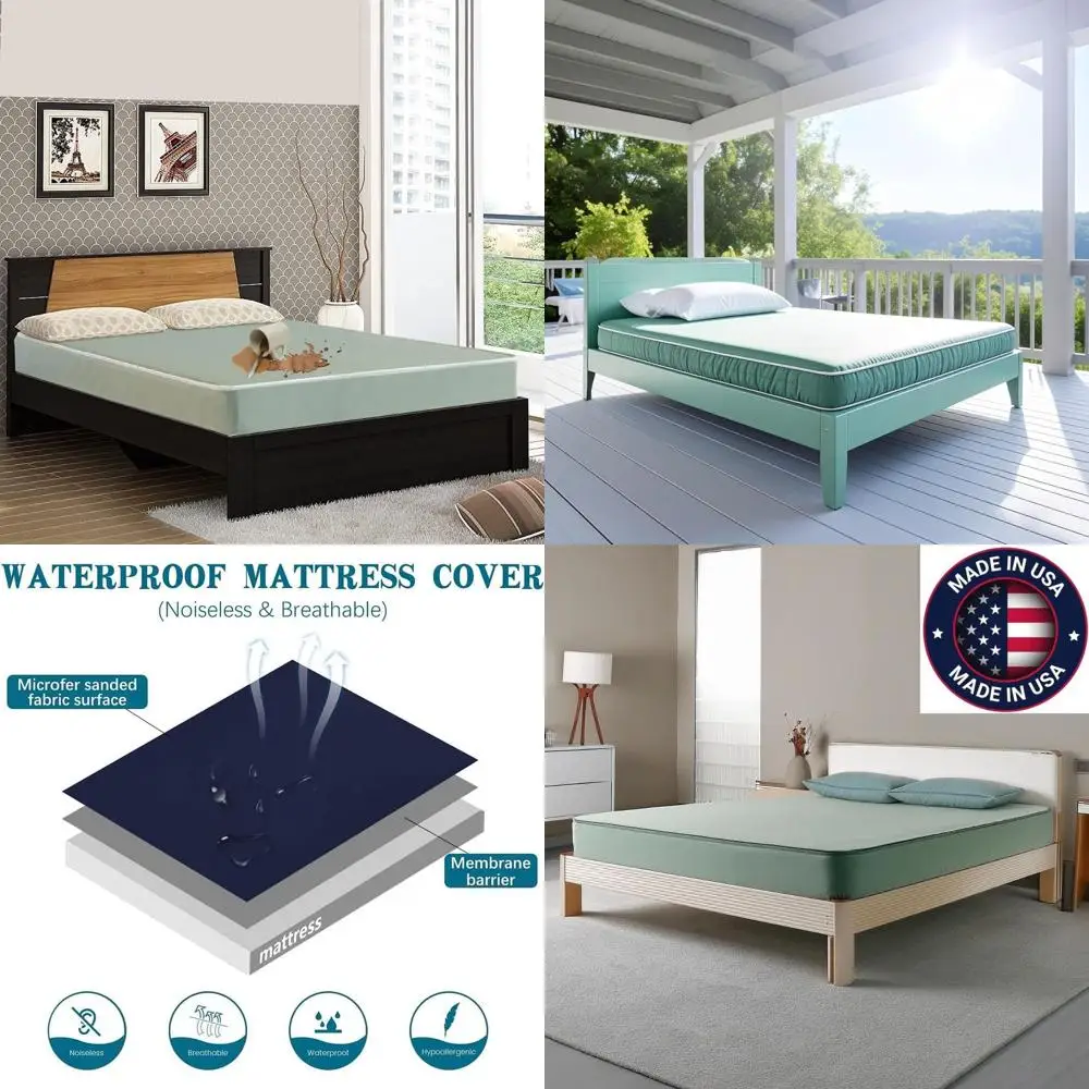 

Оригинальный медицинский водонепроницаемый матрас из винила, двусторонний, с плотным верхом, производство США, с адаптивной пеной и функцией снятия давления - Ортопедический матрас