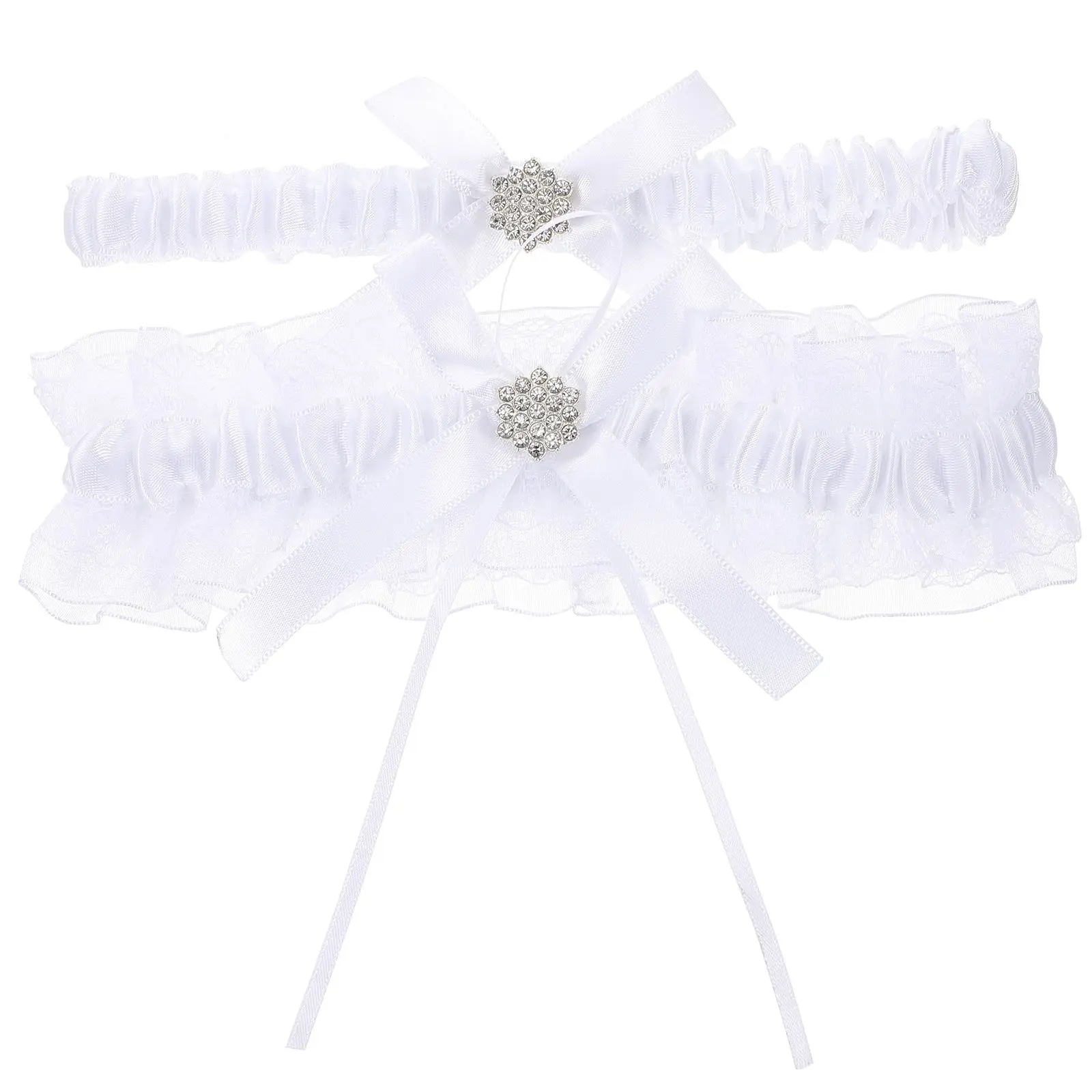 

Bridal Pcs Wedding For Bride Women Leg Elastic Lace Wedding Day Garters Bride Suits Bridal For Brides Prom