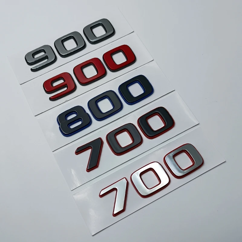 

3D ABS New Car Styling Black 800 900 700 ROCKET EDITION Nameplate Badge Emblem Car Trunk Sticker For G Class W463 W464 G500 G63