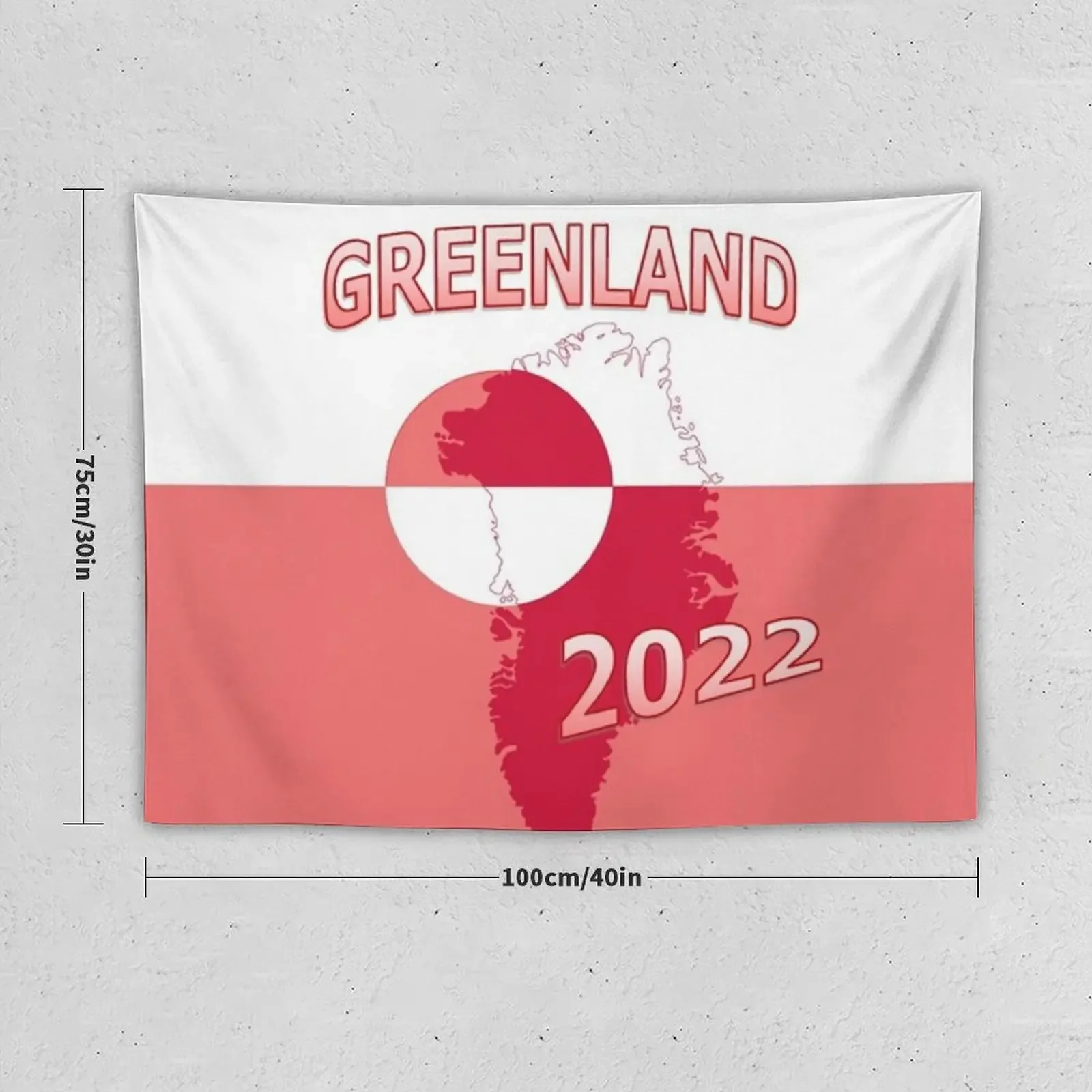 Greenland 2022 Expedition Tapestry Funny Bed Room Decoration Decoration For Rooms Tapestry