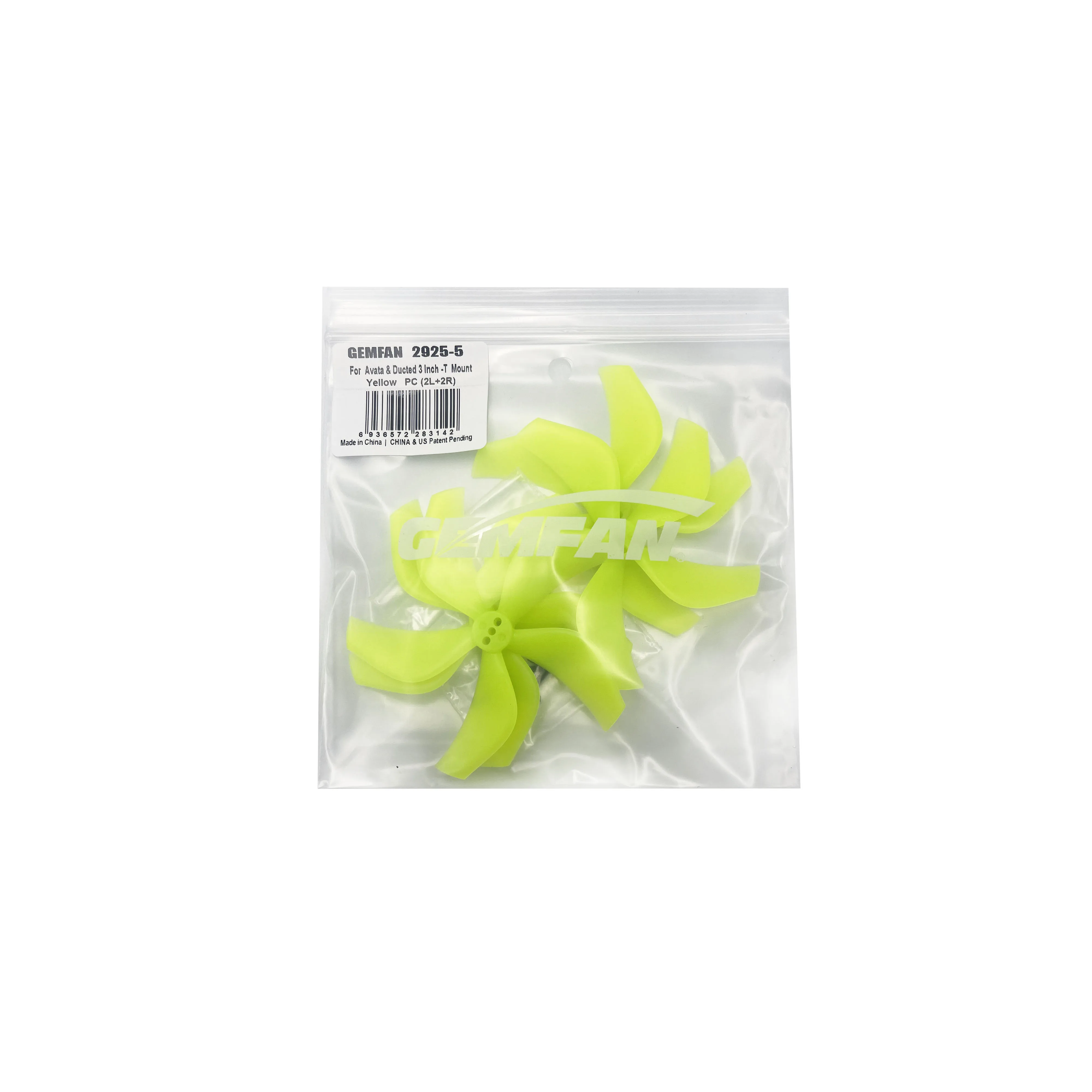 8PCS/4Pairs  Gemfan 2925 2.9X2.5X5 5-Blade PC Propeller Props For DJI Avata RC FPV Freestyle 3inch Cinewhoop Drone Quadcopter