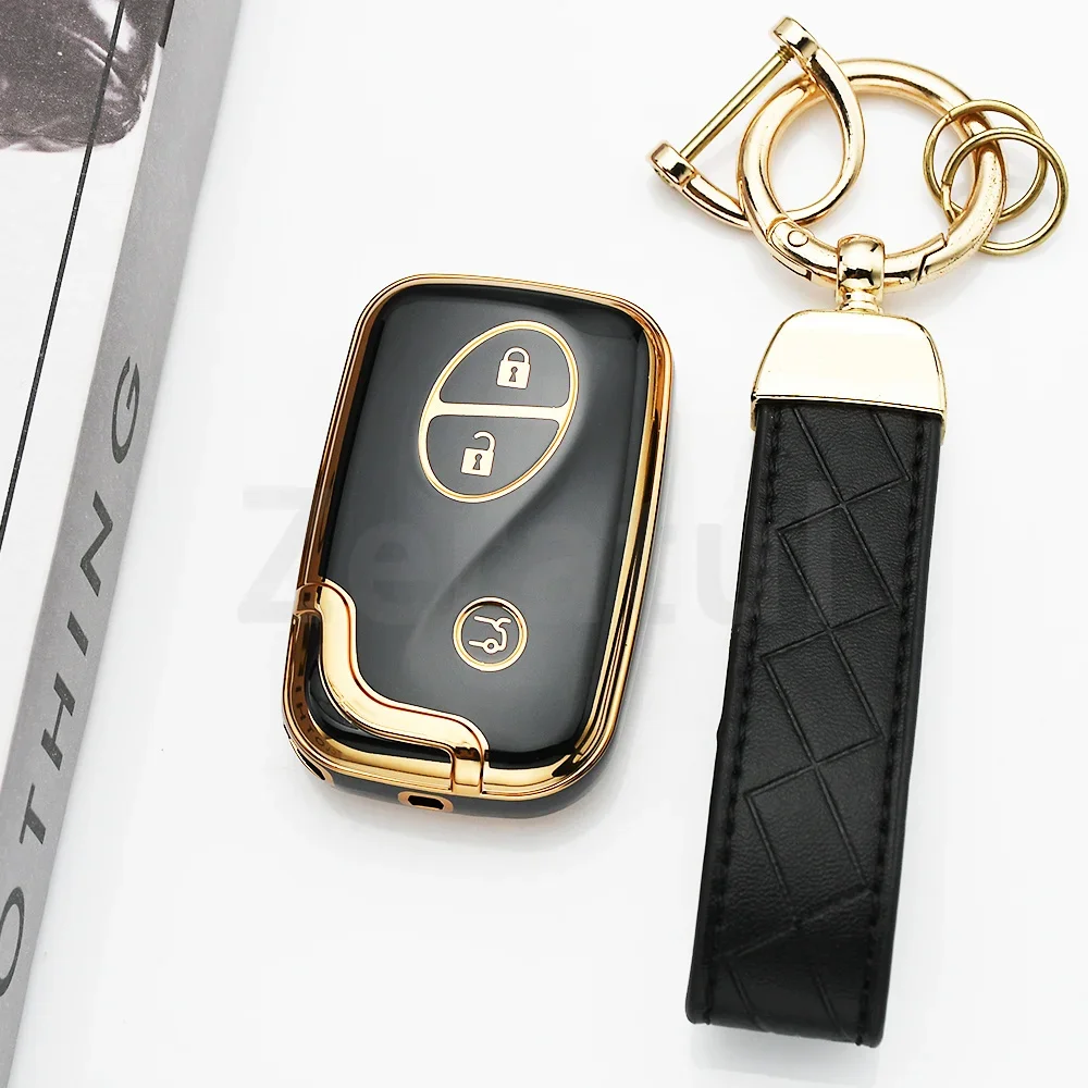 3 4 Buttons TPU Car Key Case Cover Accessories For Lexus LX GX IS NX ES UX US RC RX 200 250h 350h LS 450h 260h 300h UX200