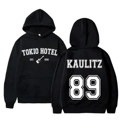 Rock Band toyio Hotel felpe con cappuccio Kaulitz Print uomo donna felpa con cappuccio oversize felpe Hip Hop Harajuku pullover abbigliamento Unisex