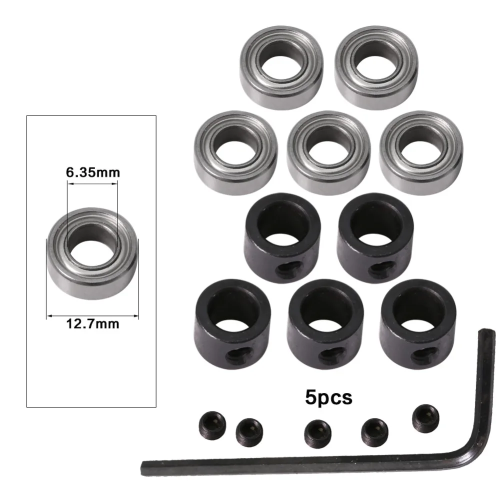 Industrial Radial Ball Bearing For Woodworking Router Bit Milling Cutter Accessory Spare Component Machine Tool Assembly Tool