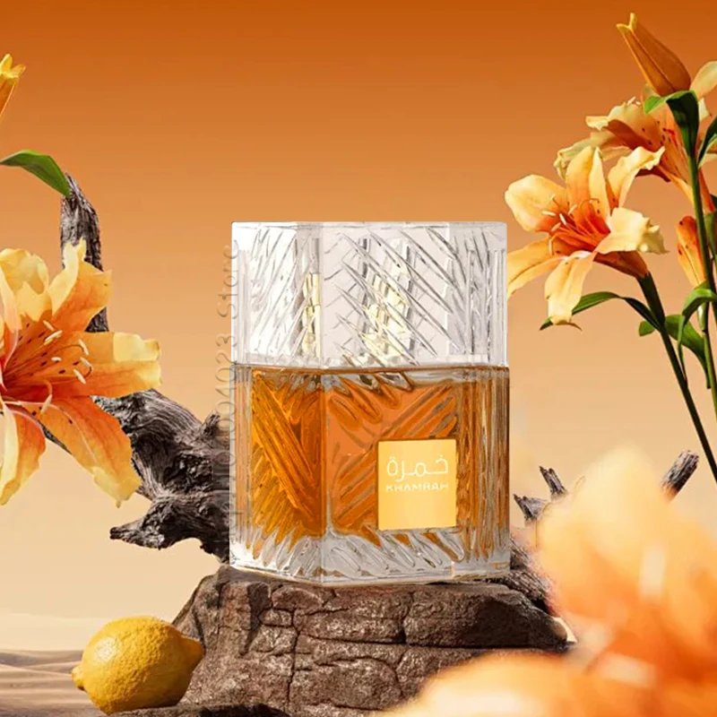 

High Quality Perfume Men's Perfume Lattafa Khamrah Dukhan Parfum Middle East Arab Men's Perfume,Attracts Your Favorite Person