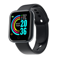 1.3inch HD Screen Heart Rate Blood Pressure Monitor Sleep Monitoring Multi-sport Modes Music Playback IP67 Smart Watch