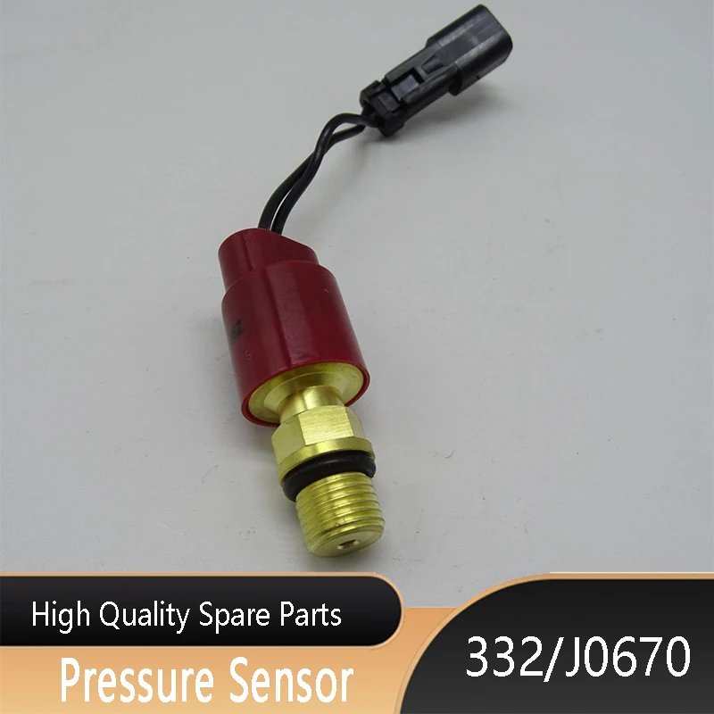 Excavator Pressure Sensor Switch 332/J0670 Pressure Switch for JS220 JS200 Excavator