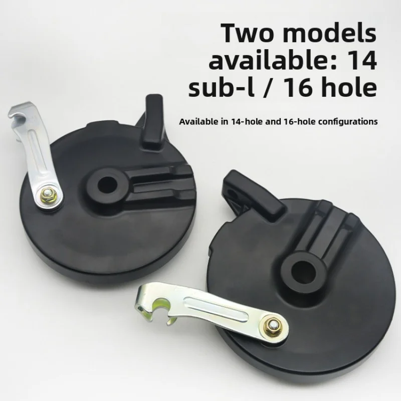 Electric vehicle brake assembly, brake caliper brake pads, universal for electric motorcycles, 110 type drum brake pads