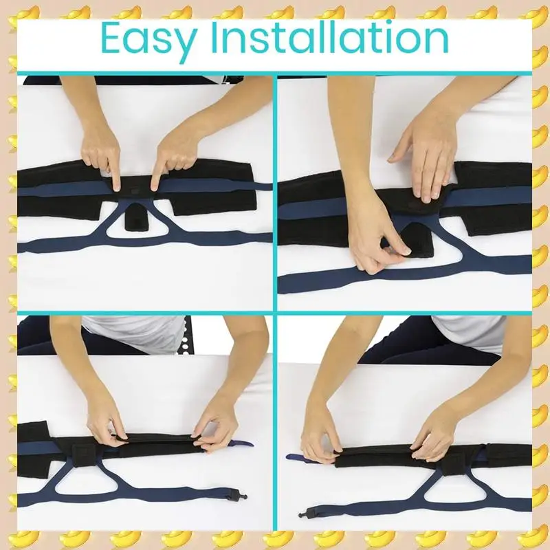 

A45U 3Pcs CPAP Neck Pad - Mask Strap Padded Replacement - Fleece Comfort Cover For Full Face And Nasal Headgear -Supplies