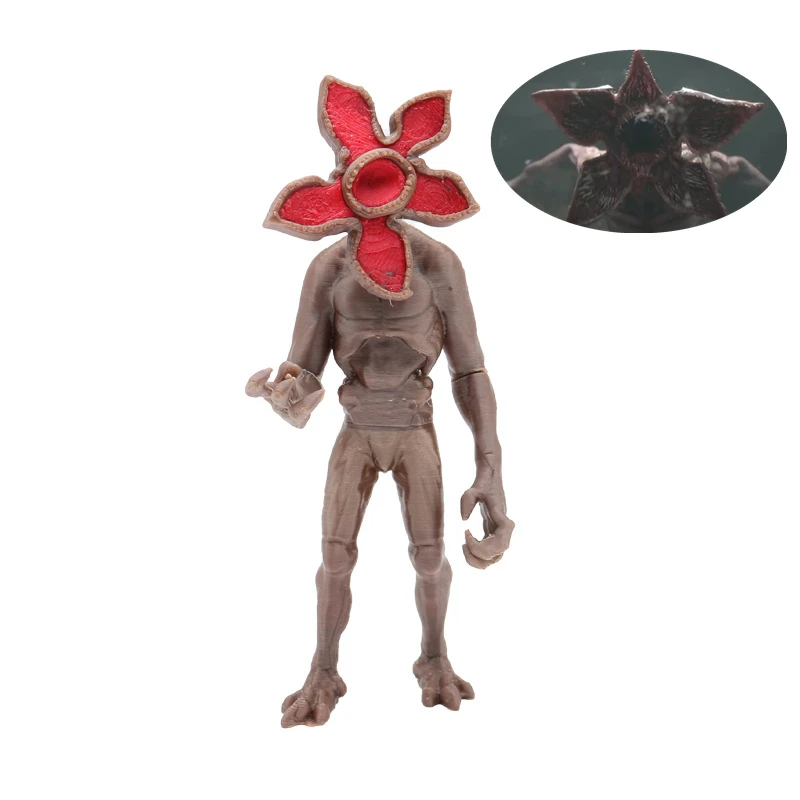 Demogorgon Flower Shaped Horror Steve's Carnivorous Plant Figures Desktop Play and Display Monster Ornament Collectible Model