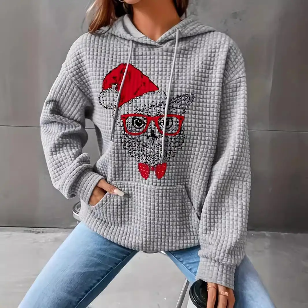 

Autumn Women's Long Sleeve Sweatshirt Small Style Casual Comfortable Soft Fabric Hoodie Women's Fashion Autumn Collection
