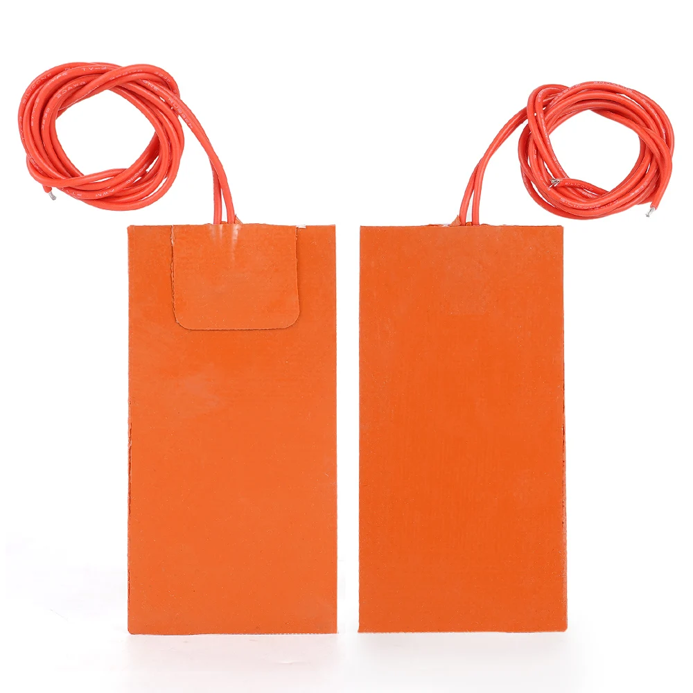 

Universal Car Engine Oil Tank Silicone Heater Pad Fuel Tank Water Tank Rubber Heating Mat Warming Accessories 50x100mm