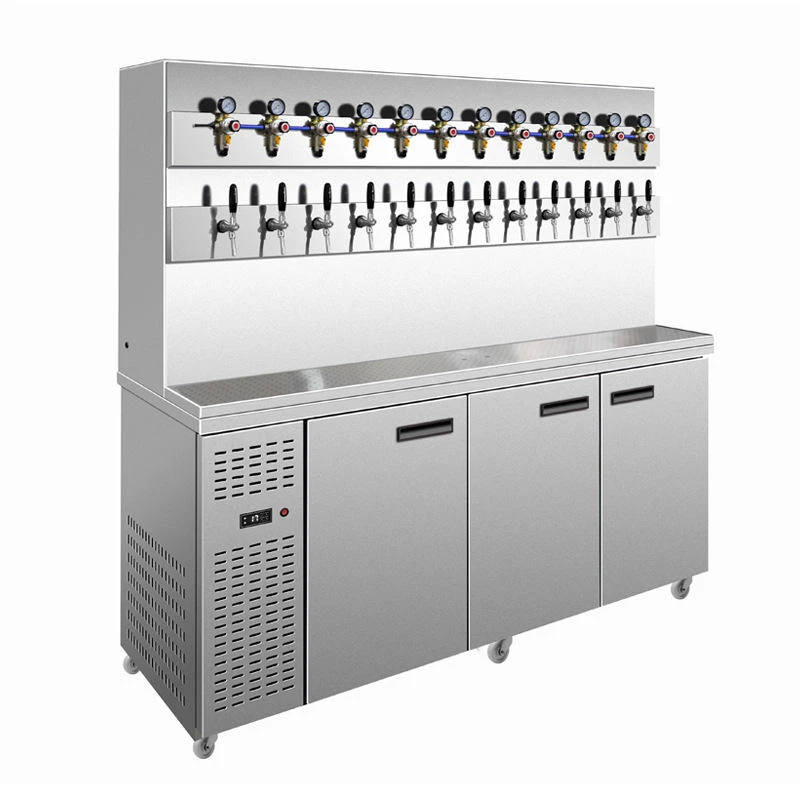 Custom Function Commercial Grade Beverage Draft Machine Stainless Steel Precision Cooling Energy Efficient High Durability