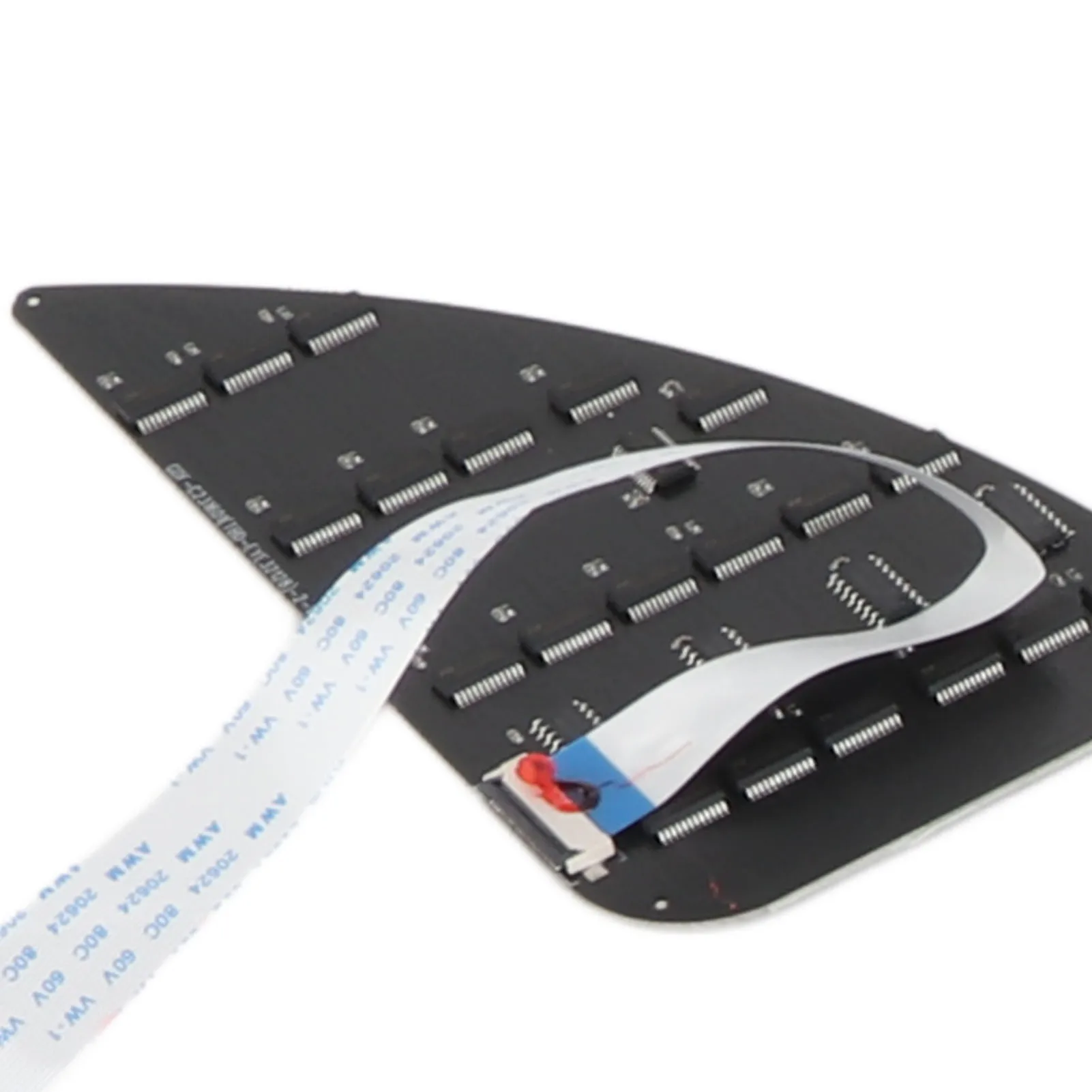 32x64 LED تسجيل التطبيق المحمول للبرمجة العين عرض النص الرسوم المتحركة صورة تحرير الشاشة لسيارة على ظهره الديكور DC12V