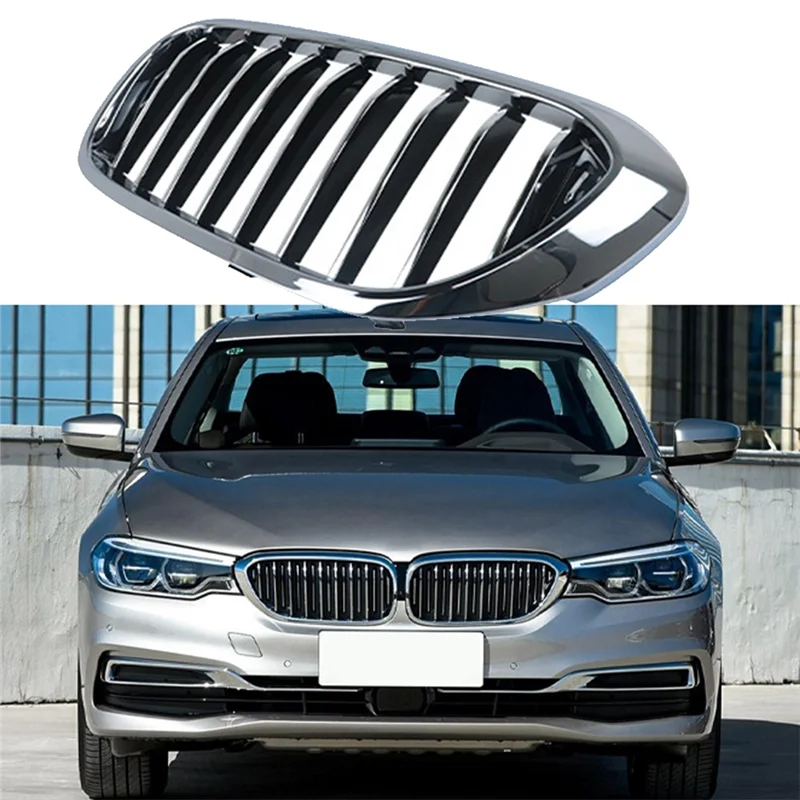 فريدة من نوعها سيارة الجبهة مصبغة الأوسط صافي شبكة المبرد لسيارات BMW 5 525Li 530Li 540Li 2018-2020