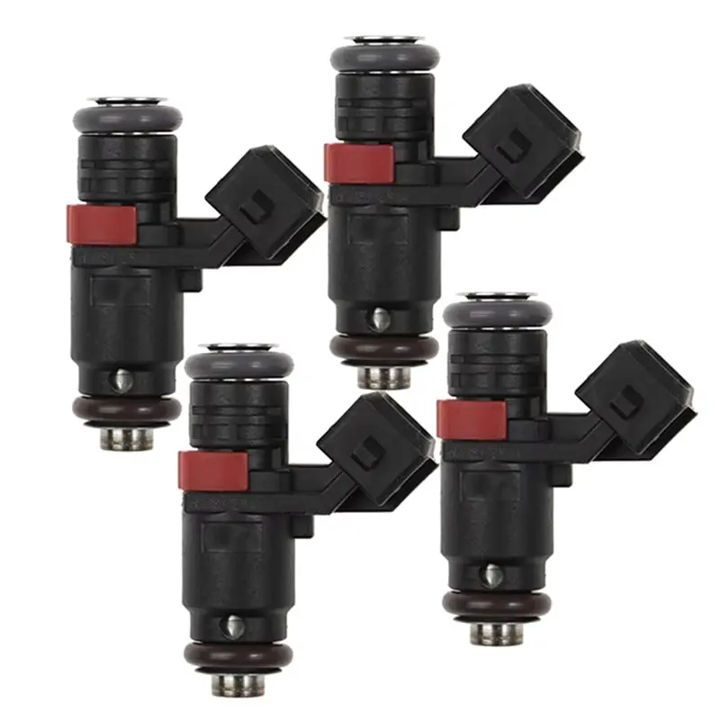 

A54K-Fuel Injector Set(4Pcs) 16600-7733R 166007733R For Renault Sandero Stepway 2007 Duster 2009