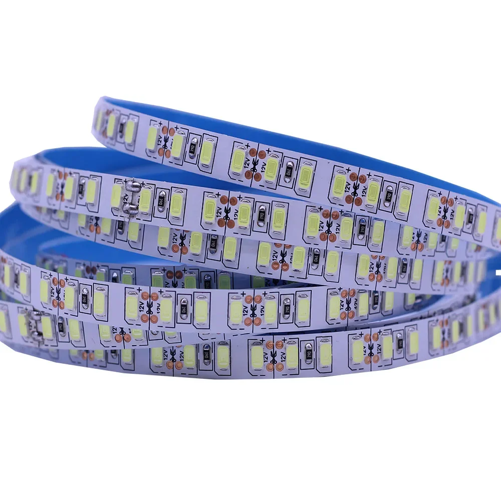 Super bright 5m 5730 LED strip 120 led/m IP20 Not waterproof, 12V flexible tape,5630 LED ribbon, NW 4000K white/warm color