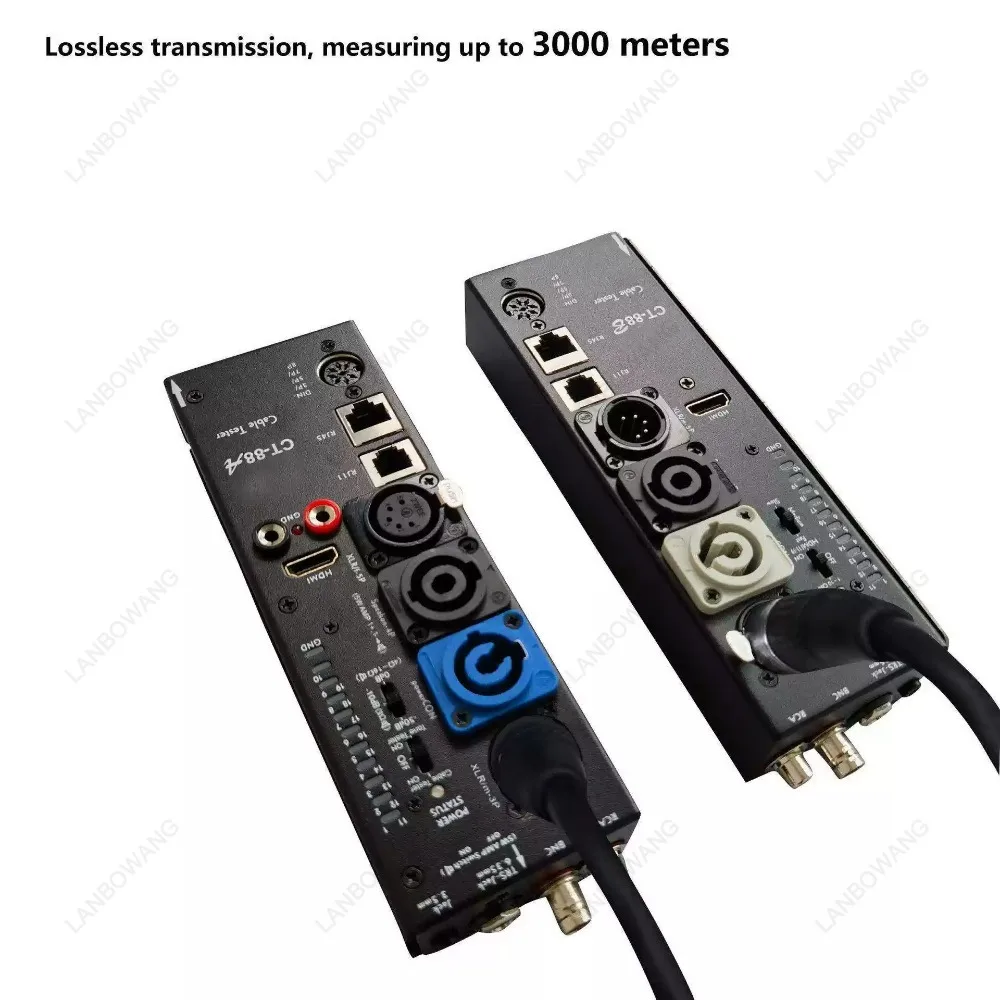 CT-88 Separate Multi-function Line Meter, HDM Line Meter Automatic Audio and Video Detection