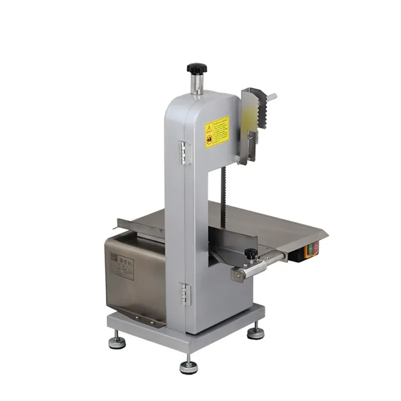 Electric Meat Bone Saw Machine 220v Small Desktop Stainless Steel Cutting Maker Kitchen Chopper Food-Grade Spare Rib Cutting