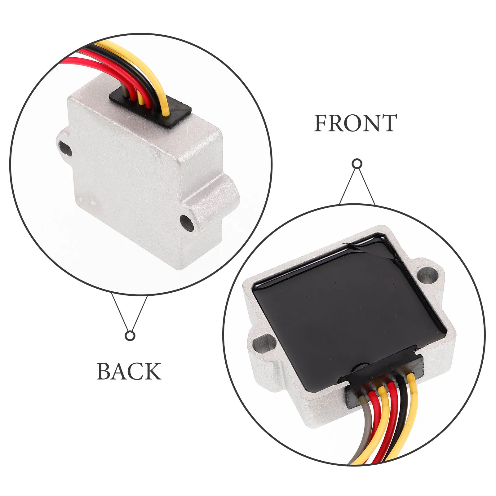 

Регулятор напряжения 6-проводной, совместимый с 830179-2, для автомобильного генератора, автоматический, замена регулятора напряжения, запчасть для генератора