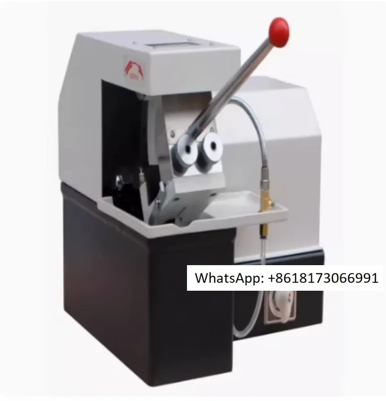 Fully automatic metallographic sample double disc grinding and polishing, manual inlay machine cutting microscope analyzer