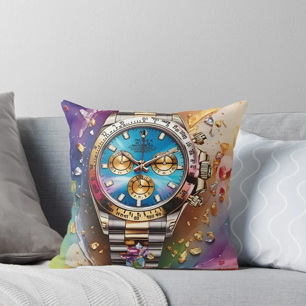 Rolex Daytona Watch Art Throw Pillow luxury throw pillow covers Cushion Cover Luxury Pillowcases For Pillows pillow