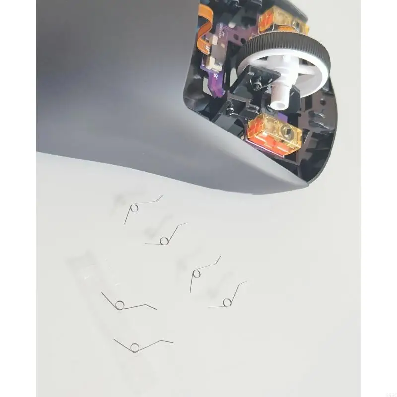 

E65C Mouse Repair Mouse Wheel Roller for GPROX Superlight + Pulley Preloaded Spring