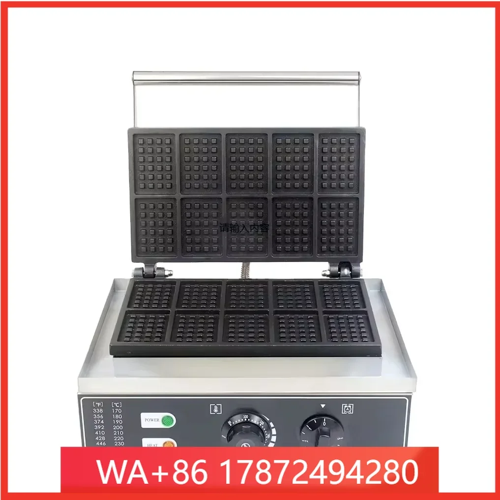 Best Quality Snack hine I Cream Waffle Maker 10 Slis Industrial Mini Waffle Maker For Sale