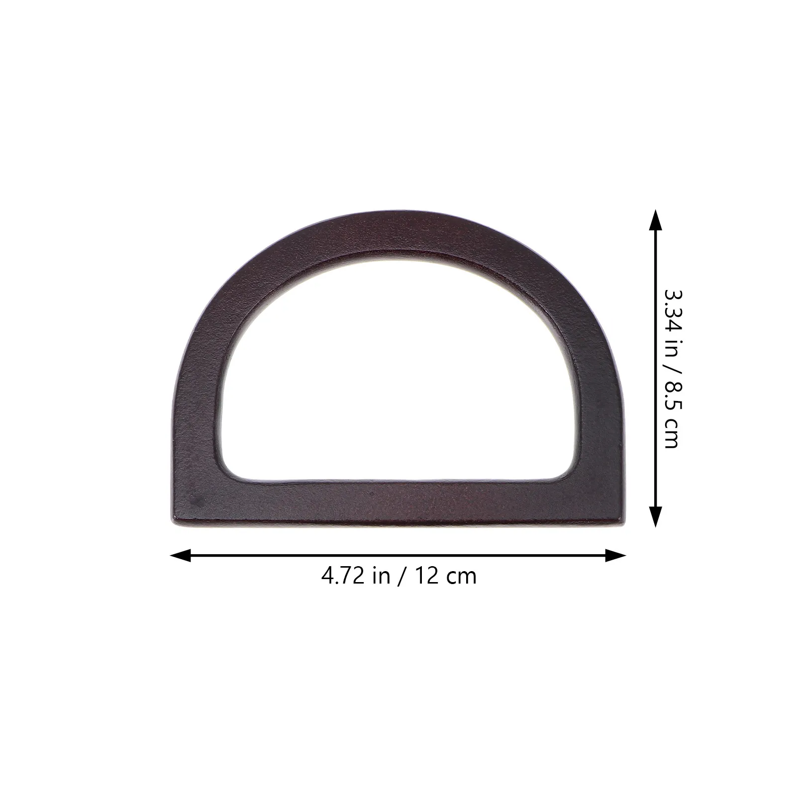 2Pcs Wooden Bag Handles High Quality Handbag Handles Replacement DIY Craft Purse Handle Accessories Creative Fine Workmanship