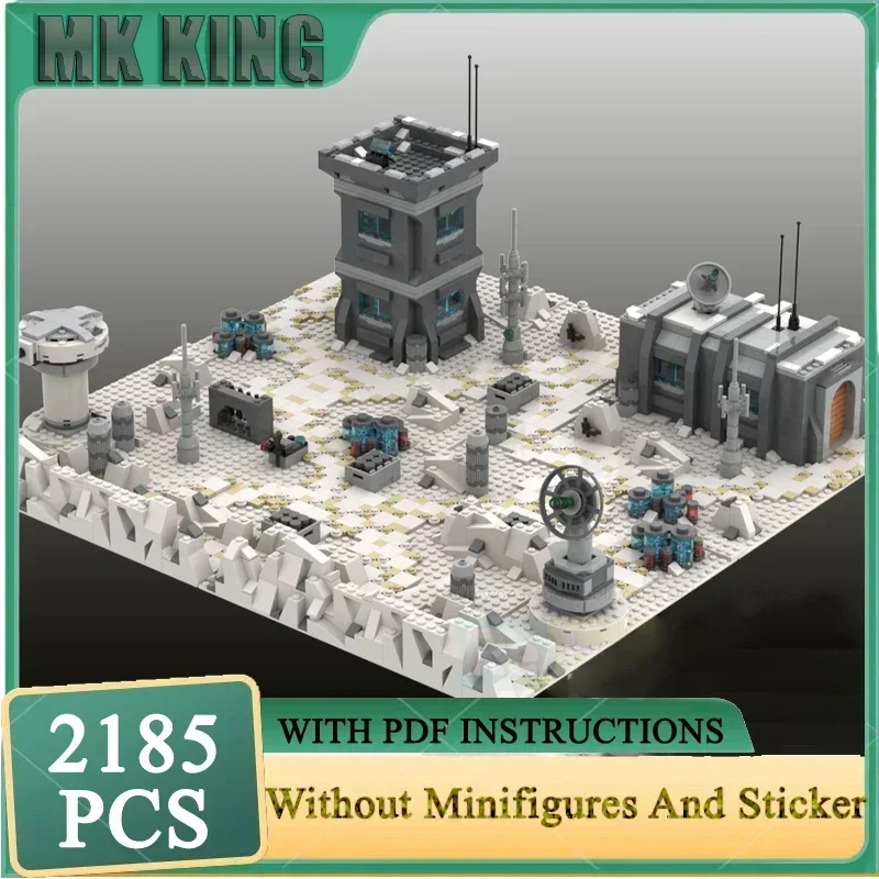 

Star Sky Battle Base Model Moc Building Bricks Star Movie Series Technology Modular Blocks Construstion DIY Assembly Toy Gifts