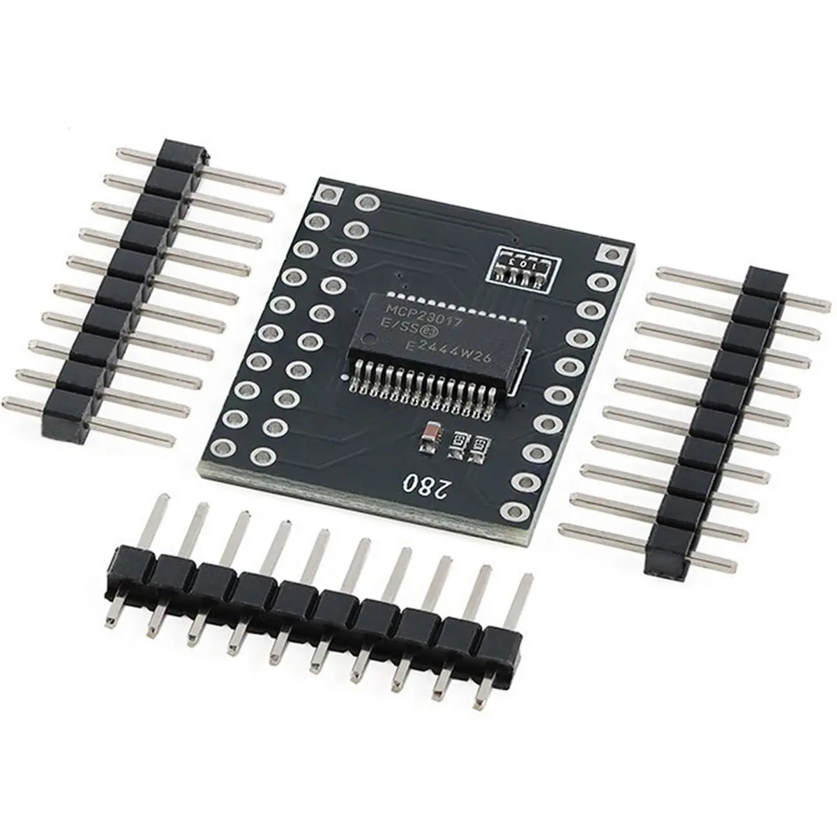 DT[Set of ]D2727-10PCS MCP23017/23S17 Serial Interface Module IIC SPI Bidirectional 16-Bit I/O Expander Pins Serial Interface Mo