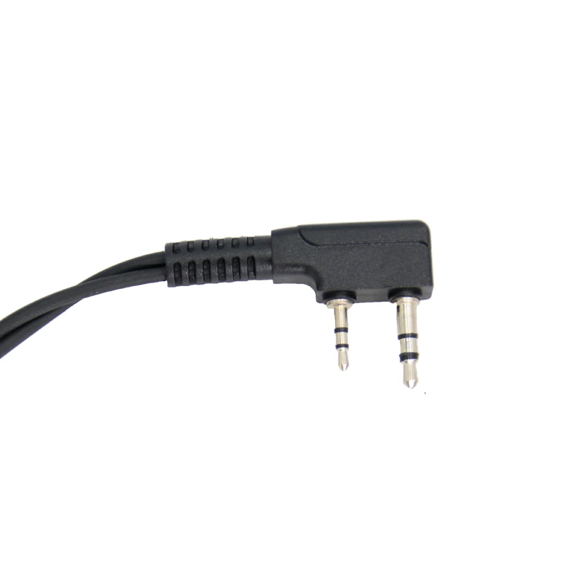 2Pin K-Type Headset With Mic PTT to 3.5mm jack Earpiece,Audio cable For Baofeng UV5R TYT Wouxun Kenwood Radio Earphone adapter view 6
