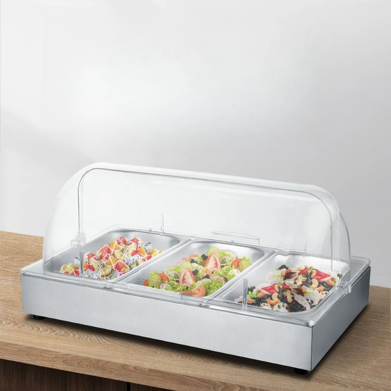 

Fruit Basket Display Plate Buffet Display Rack with Lid Bread Cake Dim Sum Tray Transparent Food Cover Tasting Plate