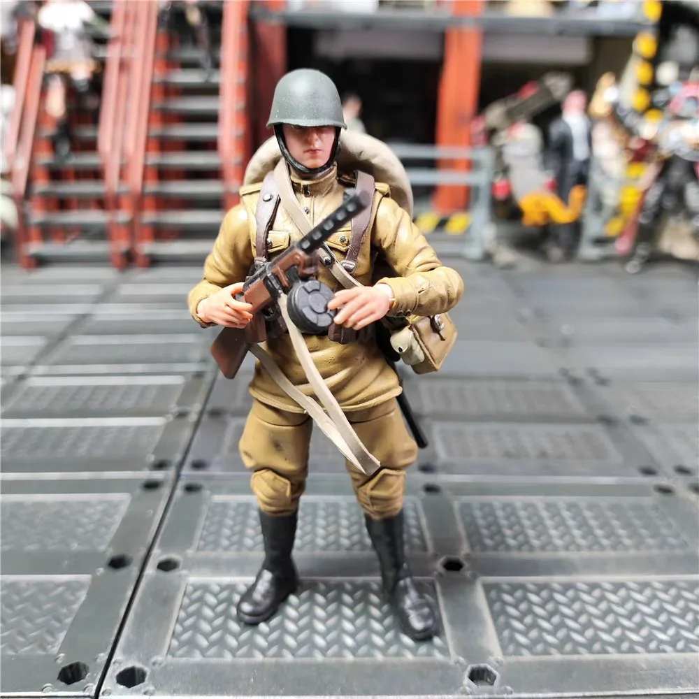 【MT】24 Hours Delivery JOYTOY Hardcore World War II Wehrmacht Soviet Infantry U.S. Army Military 1/18 Action Figure - view 6