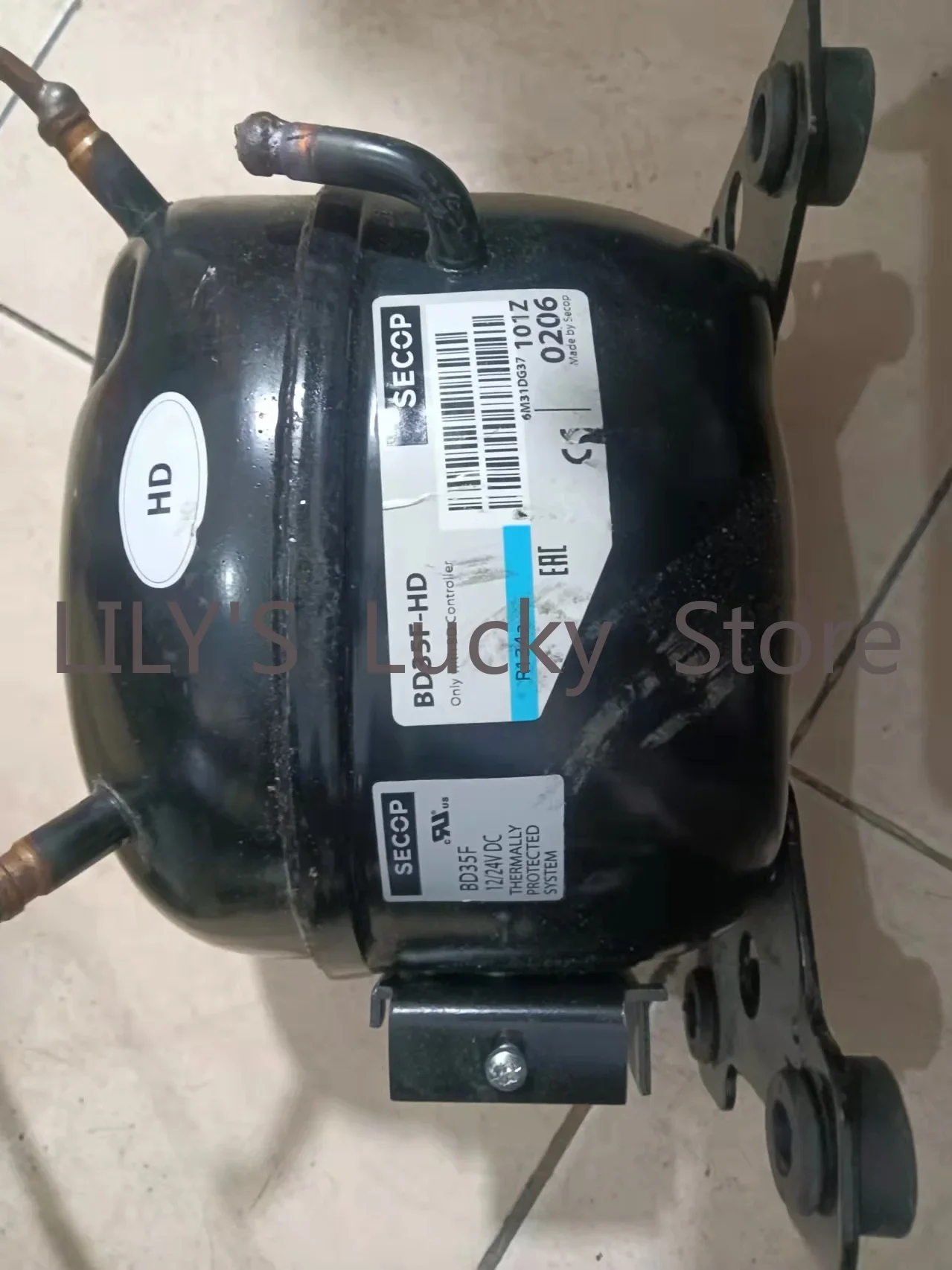 DC12/24V DC variable frequency compressor BD1.4F-VSD.2 BD35F-HD