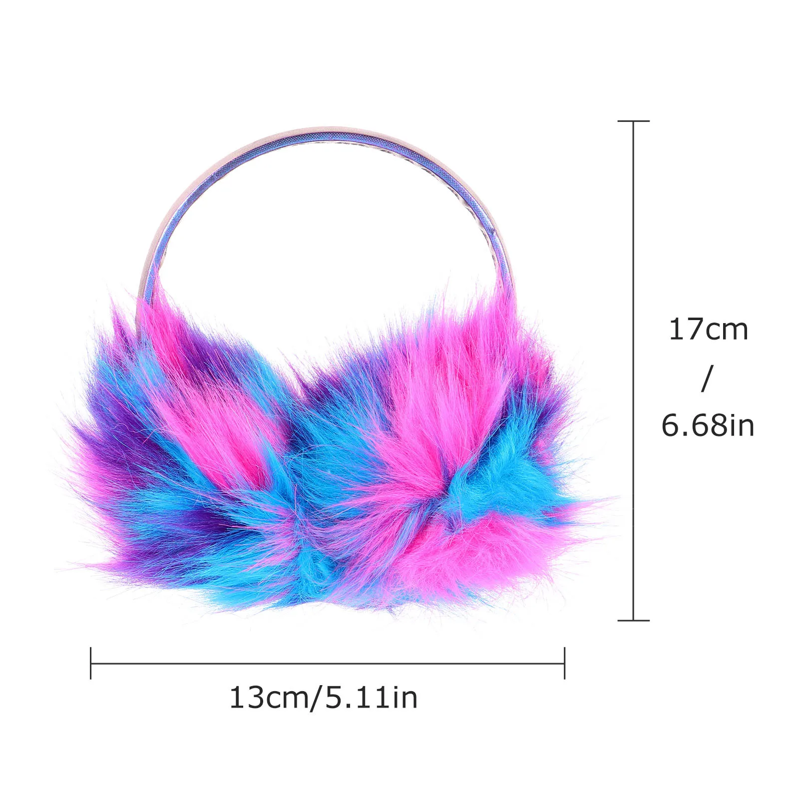 قطعة واحدة من غطاء دافئ ناعم ممتاز مريح مقاوم للرياح لحماية الأذن في الشتاء لتدفئة الأذن اللطيفة للنساء
