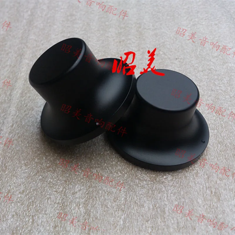 Diameter 48MM High 26MM All Aluminum Solid Volume Knob Audio Sound Amplifier Potentiometer Knob