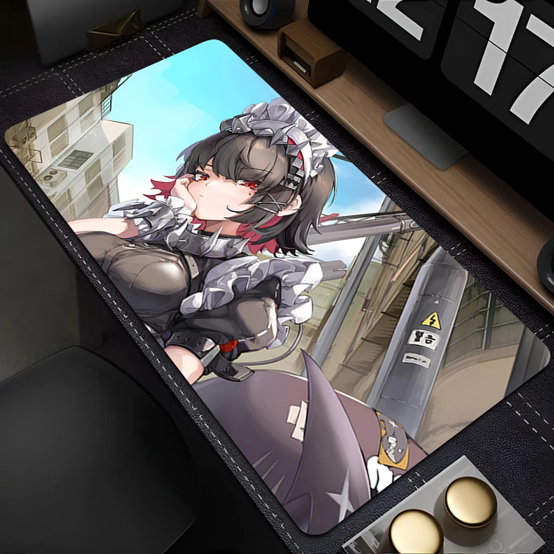 Muismat Anime Muismat Gaming Accessoires Kantoor Toetsenbord Pad Z-zijnloze Zone Zero Ellen Joe Grote Bureaumat Rubber Uitgebreide Pad