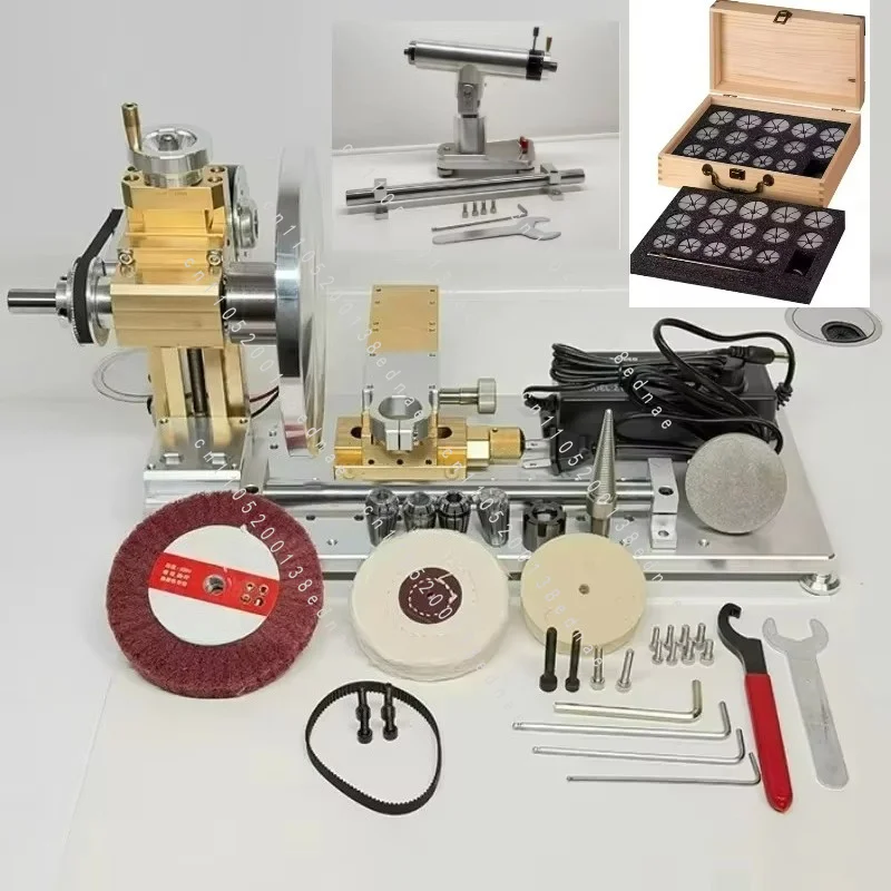 Watchmaker Multi-Function Lathe Watch Shell Renovation Polishing Bottom Cover Wire Drawing Lathe Fixed Angle Polishing Fixture