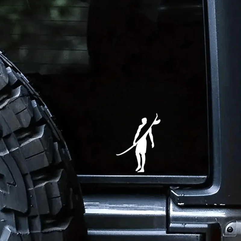 

2 шт. виниловых наклеек «Молодежная энергия серфера» с изображением пляжных волн, отличный подарок, крутой дизайн — для окон, автомобилей