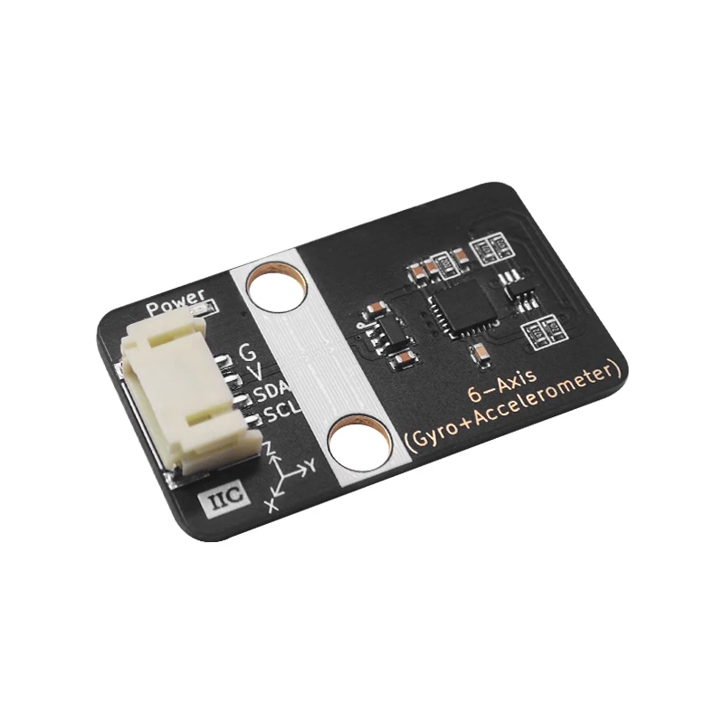 Moduł czujnika żyroskopu 6-osiowego MPU6050 z interfejsem PH 2.0 jest kompatybilny z Arduino i obsługuje programowanie mieszane. — zdjęcie produktu 7