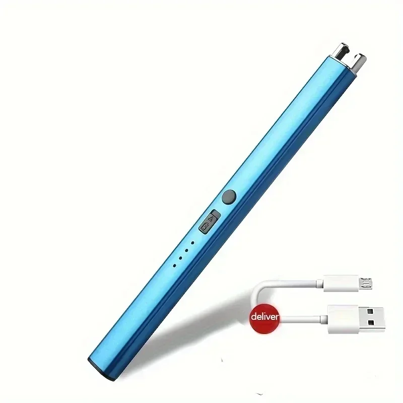 1pc-Creative Use of Outdoor Camping Lighter, Candle Lighter, USB Charging Lighter, Outdoor Kitchen Barbecue Ignition ，