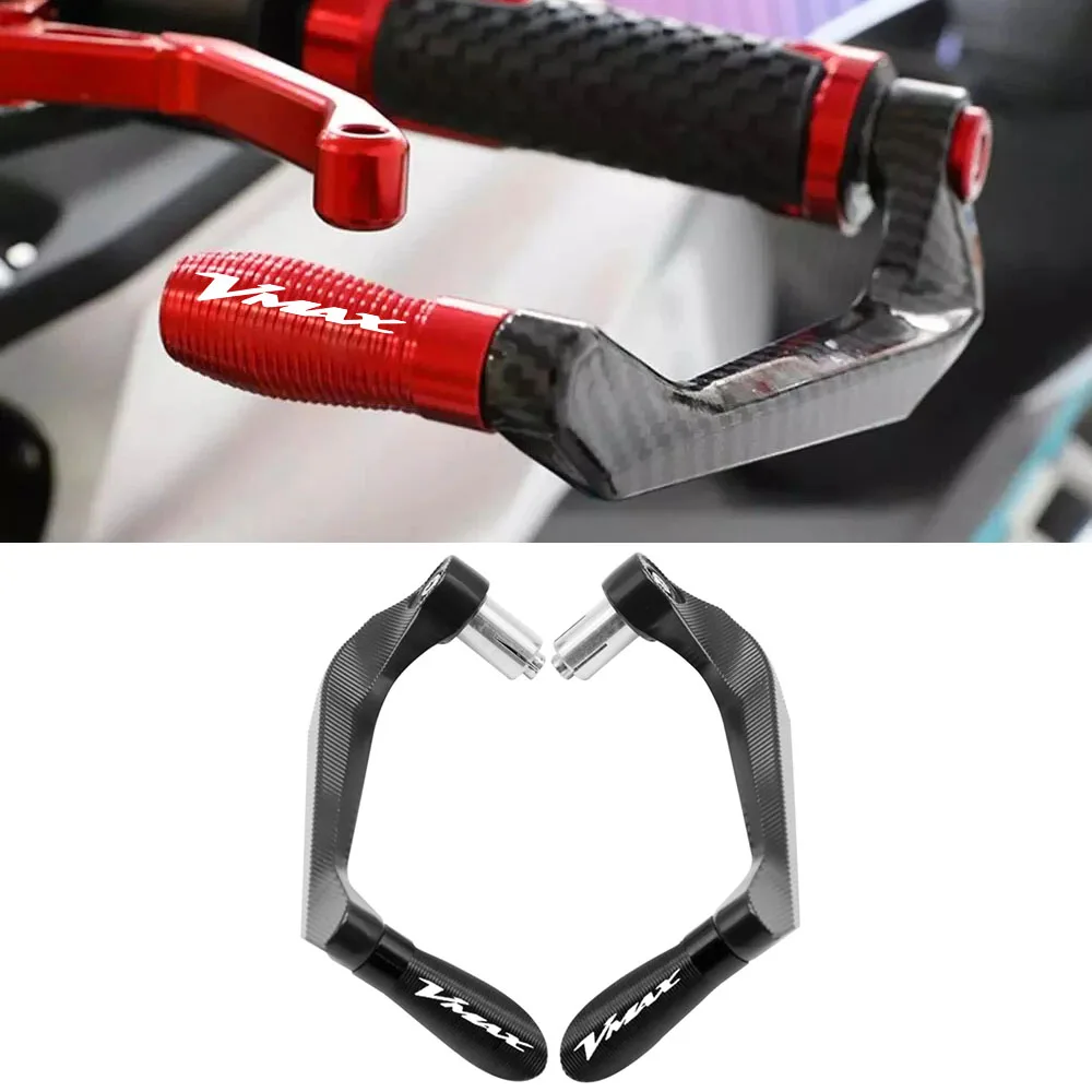 

For Yamaha V-MAX V Max Vmax 1200 1700 Motorcycle CNC Lever Guard Handlebar Grips Brake Clutch Levers