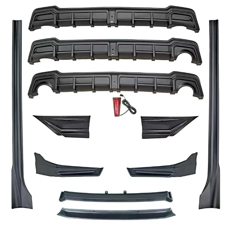 Car Accessories Runde For 11th Civic Upgraded And Modified YOFER Body Kit Car Bumper Front Lip Rear Lip Side Skirt Spoiler