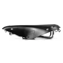 Retro Cowhide Leather Bike Saddle Wide Comfort Pressure Relief