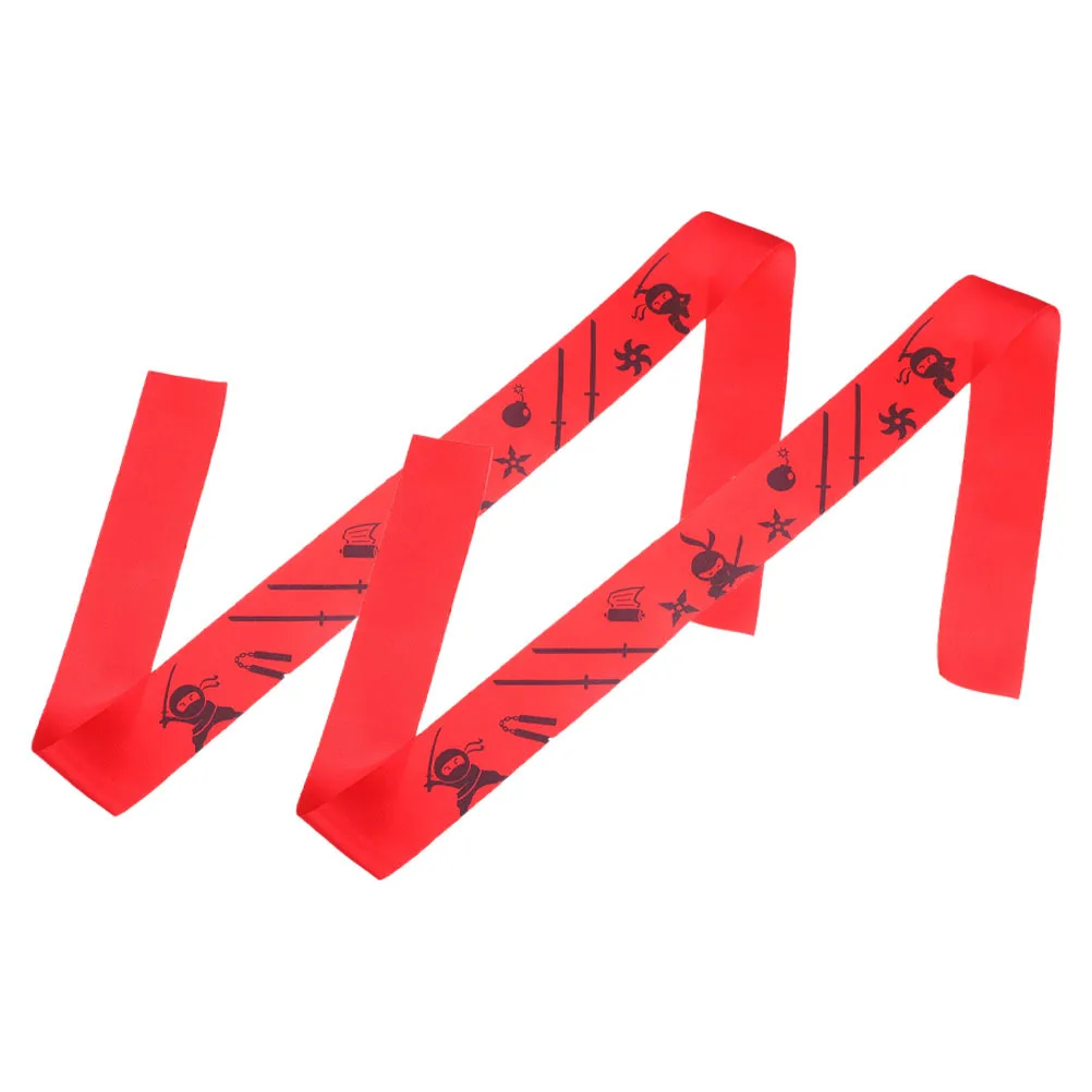 

2pcs Japanese Style Headband Samurai Sushi Chef Costume Cooking Karate Training Wear Wide Polyester Sports Yoga Fitness Running