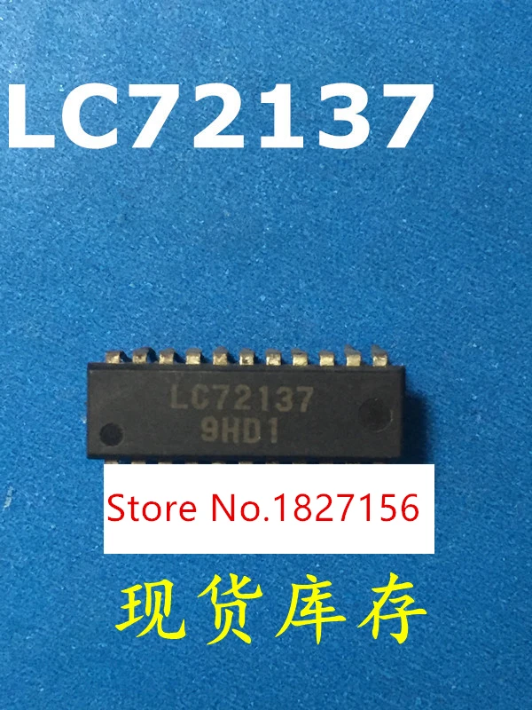 5Pcs LC72137 SOP High quality original PLL Frequency Synthesizer for Electronic Tuning ic new