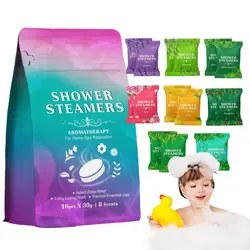 Bath Bombs Set 16pcs Shower Bombs Aromatherapy Bath Steamers Set Relaxing Gifts For Women Wife Girlfriend Mother For Relaxation