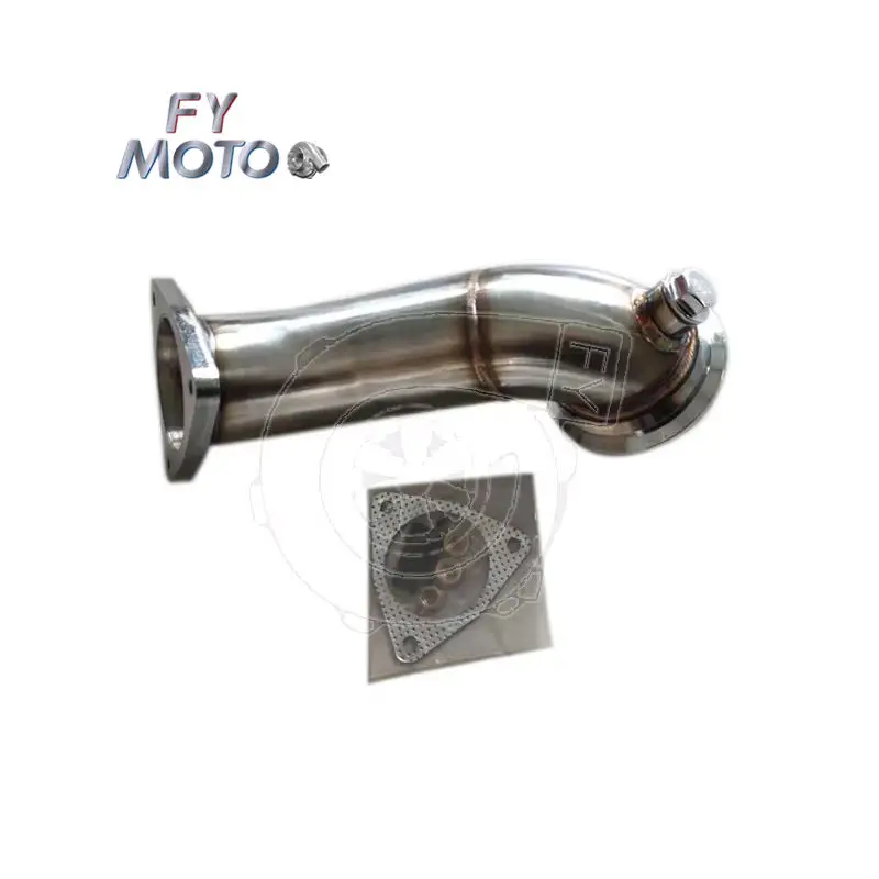 SS304 Stainless Steel Catless Exhaust Downpipe For Vauxhall Corsa VXR 1.6T Z16LET 2007‑2010
